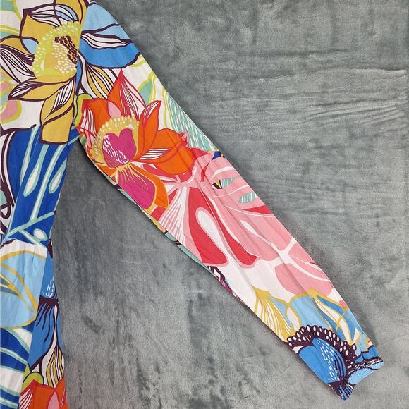 Womens Dress 1 36-38 Boho Tiered Statement Floral Artsy Hippie‎ Festival Summer - Picture 3 of 9